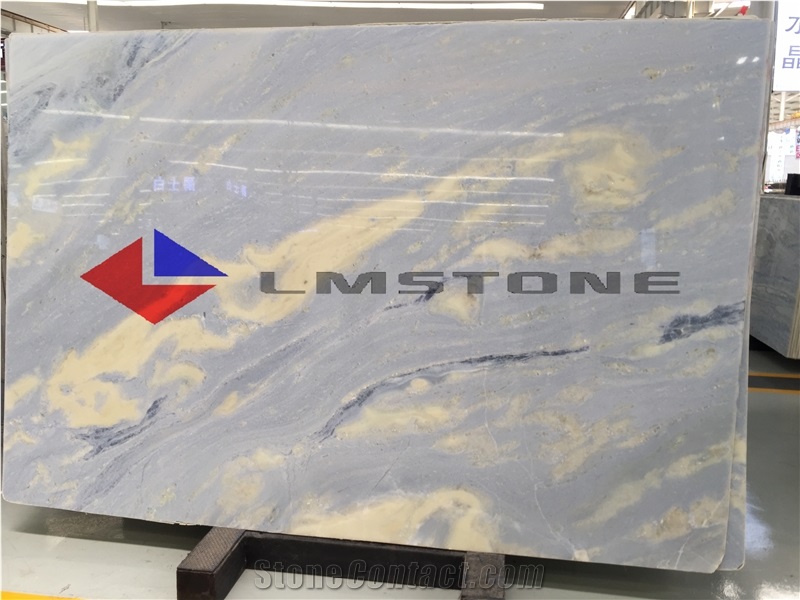 Azul Cielo Marble Slab