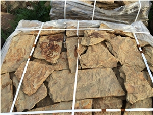 Sandstone Dragon Gray-Green Landscaping Stones, Flagstone