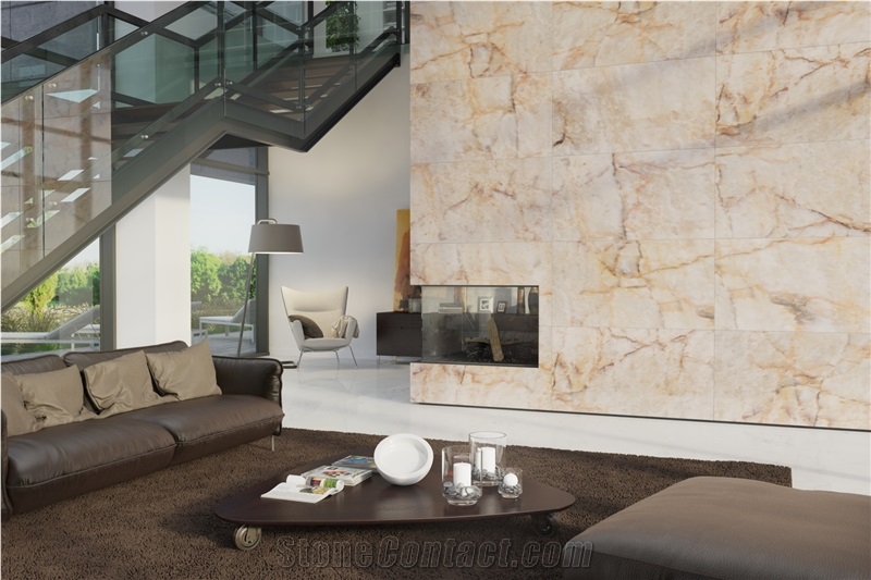 Pardais Fm Rosa Aurora Slabs, Tiles, Rosa Aurora Marble Wall Tiles