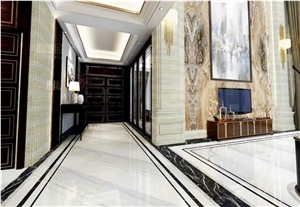 Bianco Dolomite Marble Duna White Slabs