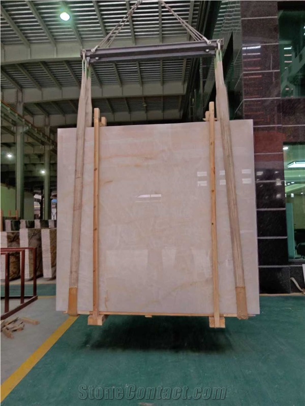 Ice Age White Onyx Big Slabs
