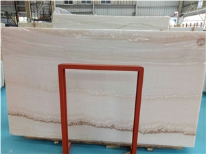 Striped White Onyx Slabs Striped White Onyx Slabs