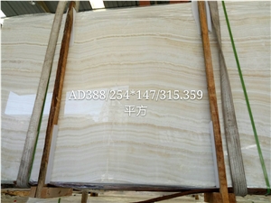 Striped White Onyx Slabs