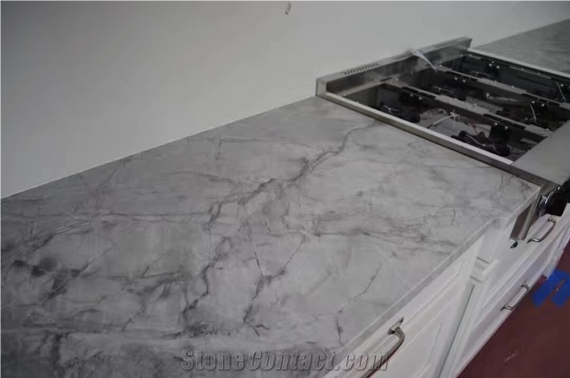 Super White Quartzite Bench Tops Countertops