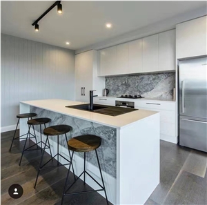 Super White Quartzite Benchtop, Countertop
