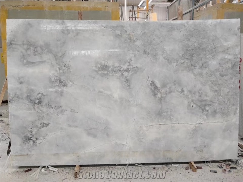 Super White Quartzite Big Slabs and Tiles 2.0cm