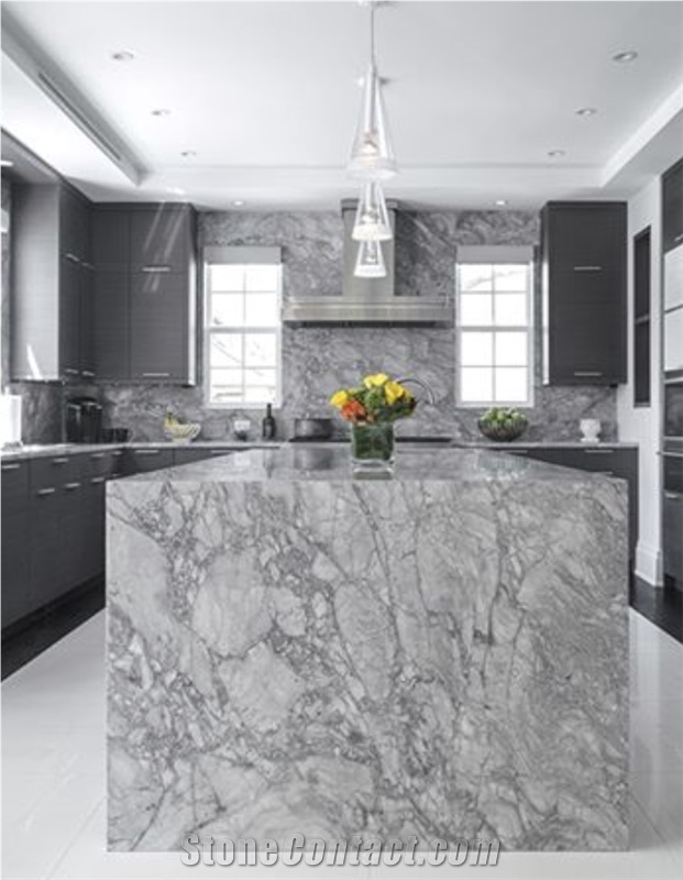 Super White Quartzite Pre-Fabricated Slabs