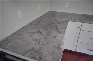 Super White Quartzite Pre-Fabricated Slabs