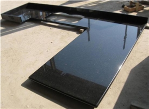 Black Color 12Mm Acrylic Solid Surface Tiles