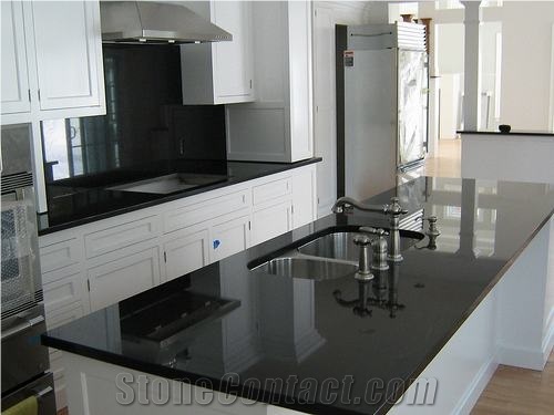 Black Color 12Mm Acrylic Solid Surface Tiles