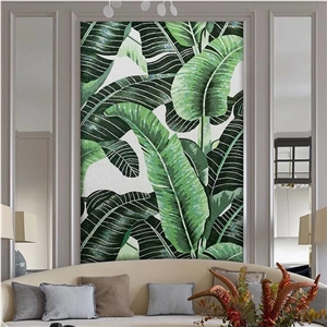 Foshan Polished Glass Pattern Wall Mosaic Design