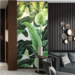Foshan Polished Glass Pattern Wall Mosaic Design