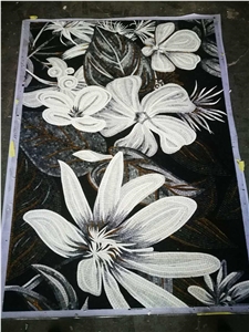 High End Hotel Art Glass Mosaic Wall Tiles Design