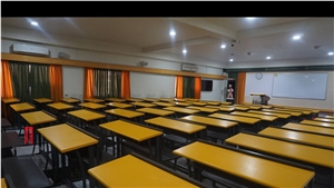 India School Acrylic Project Pure White Table Top