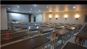 India School Acrylic Project Pure White Table Top