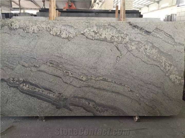 Beige Quicksand Granite Polished Slabs Tiles Wall