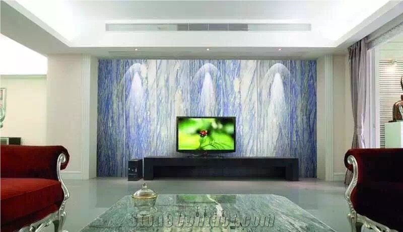 Blue Azul Macaubas Quartzite Building Tiles Slabs