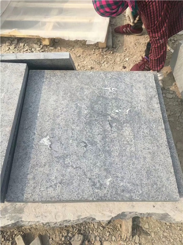 Blue Limestone Stone Slab Tile Floor Wall Polishe