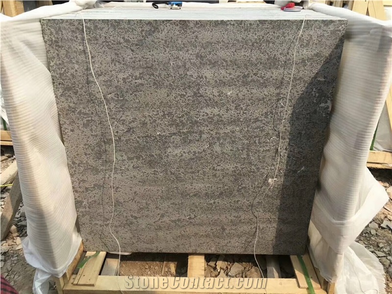 Blue Limestone Stone Slab Tile Floor Wall Polishe