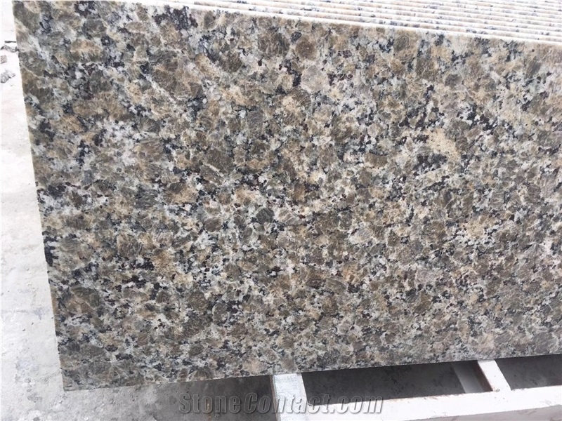 Butterfly Gold Granite Stone Slabs Tiles Floor