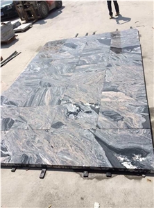 China Amazing Black Granite Polished Slabs Tiles
