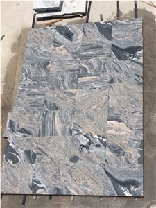 China Amazing Black Granite Polished Slabs Tiles