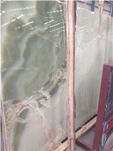 Green Onyx Tiles Slabs Wall Floor Covering
