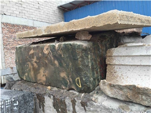 Green Verde Laponia Marble Rough Blocks Boulders