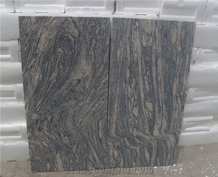 Grey Juparana Delicato Granite Slabs Tiles Wall