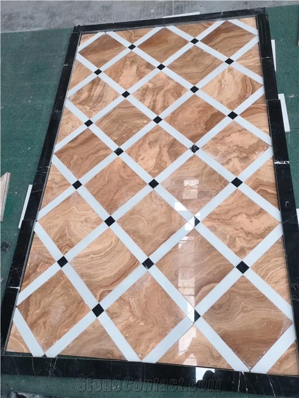 Royal Wooden Marble Pattren Tiles Slabs Floor