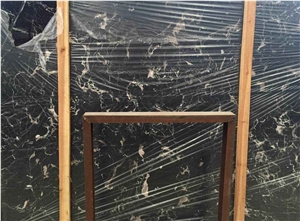 Star Black Marble Polished Slabs Tiles Floor Wall