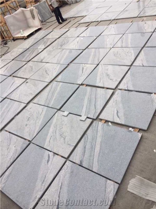 Viscont White Granite Polished Slabs Tiles Floor