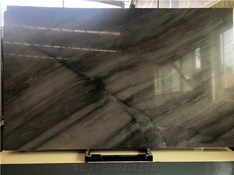 Elegant Brown Dune, Sand Dunes Quartzite Slabs