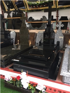 Absolute Black Granite Monumente Funerare