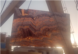 Gold Alabaster Onyx Slabs