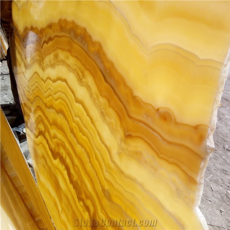 Gold Alabaster Onyx Slabs