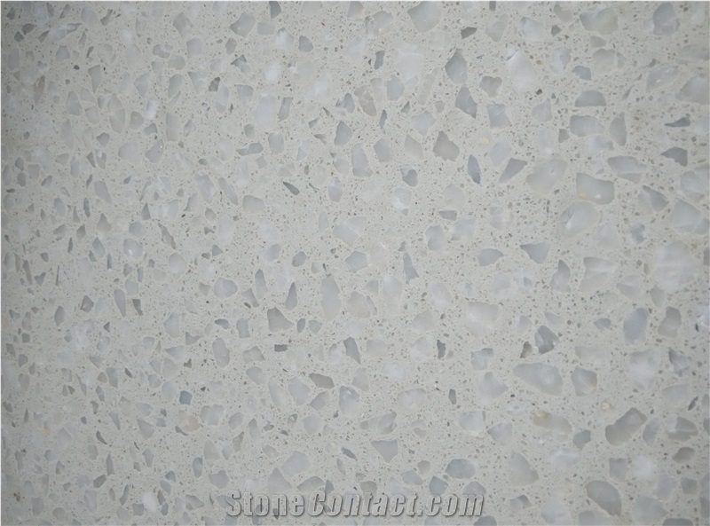 Sy2141 White Terrazzo Tile, Cement Tile