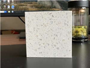 Sy6006b White Terrazzo Tile, Cement Tile