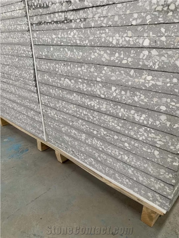 Sy6030 Grey Terrazzo Tile, Cement Tile