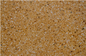 Sy8009 Golden Yellow Terrazzo Tile, Cement Tile