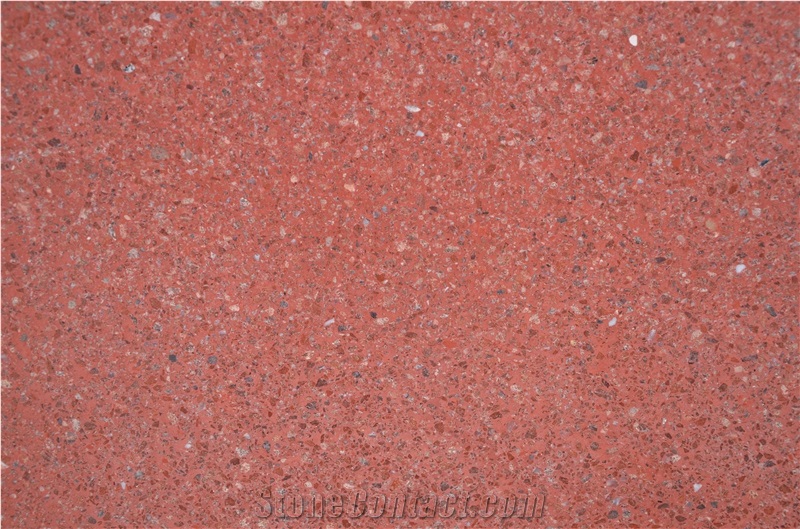 Sy8010 Red Terrazzo Tile, Cement Tile