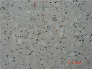Sy8018 White Terrazzo Tile, Cement Tile