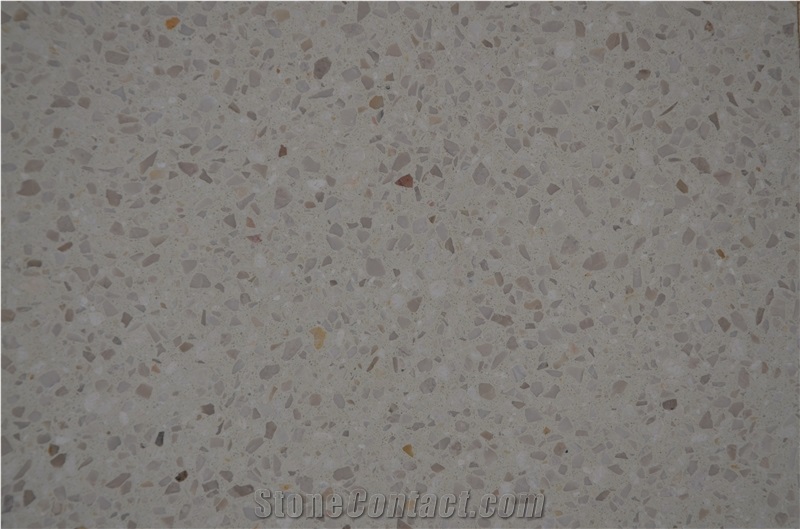 Sy8019 White Terrazzo Tile, Cement Tile