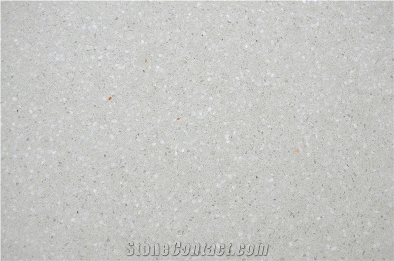 Sy8021-Gy2 White Terrazzo Tile, Cement Tile