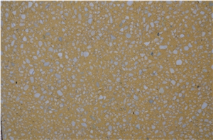 Sy8036 Yellow Terrazzo Tile, Cement Tile