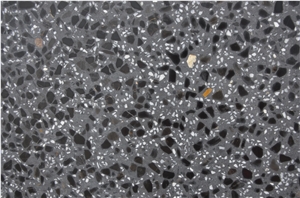 Sy8042 Black Terrazzo Tile, Cement Tile