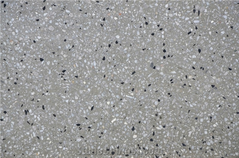 Sy8064 Grey Terrazzo Tile, Cement Tile