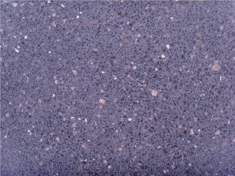 Sy8065 Black Terrazzo Tile, Cement Tile