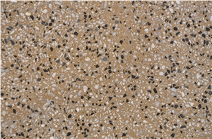 Sy8068 Yellow Terrazzo Tile, Cement Tile