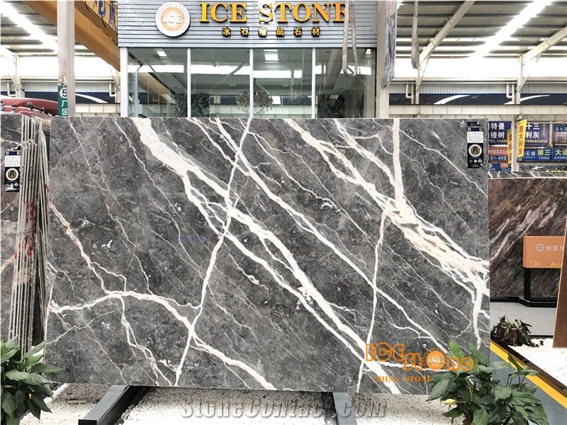 China Grey Marble Bath Top/ Costom Bathroom